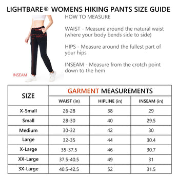 Women's Lightweight Cargo Hiking Pants LB11W - Bassdash