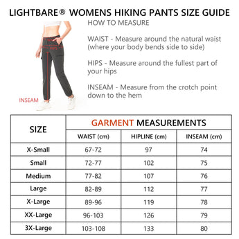 Women's Lightweight Cargo Hiking Pants LB11W - Bassdash