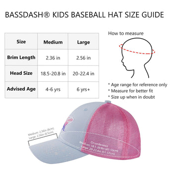 Youth&Kids Baseball Sun Hat FH08Y - Bassdash