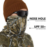 Fleece Neck Warmer Neck Gaiter with Nose Hole - Bassdash
