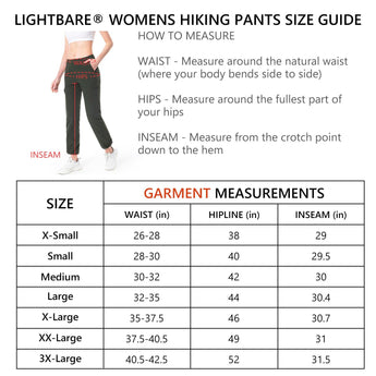Women's Lightweight Cargo Hiking Pants LB11W - Bassdash