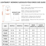 Women's UPF 50+ Polo Tennis Dress LB07W - Bassdash
