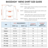 Men's UPF 50+ Long Sleeve Fishing Shirt FS01M - Bassdash