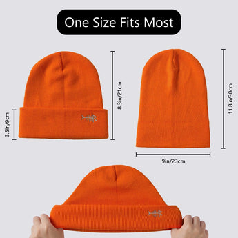 Unisex Winter Warm Knit Beanie Hats - Bassdash
