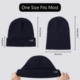 Unisex Winter Warm Knit Beanie Hats - Bassdash
