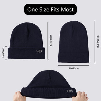 Unisex Winter Warm Knit Beanie Hats - Bassdash