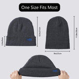 Unisex Winter Warm Knit Beanie Hats - Bassdash