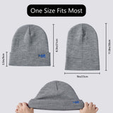 Unisex Winter Warm Knit Beanie Hats - Bassdash
