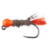 12pcs Barbless Nymphs and Dry Flies for Trout Fishing - Bassdash