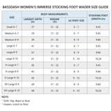 Women's IMMERSE Breathable Waders - Stocking Foot - Bassdash