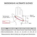Men's Altimate UPF 50+ Sun Protection Fingerless Fishing Gloves - Bassdash