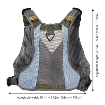 Bassdash Multi Pocket Fishing Vest FV12 - Bassdash