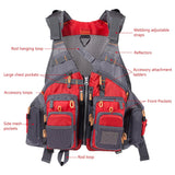 FV01 Classic Fishing Vest for Men Women - Bassdash