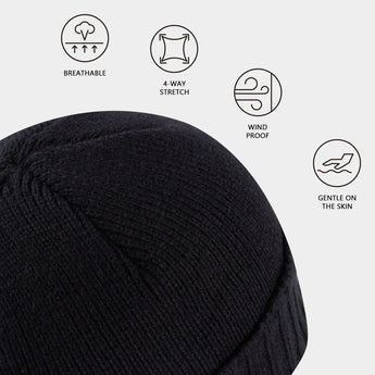 Fleece Lining Winter Knit Beanie - Bassdash