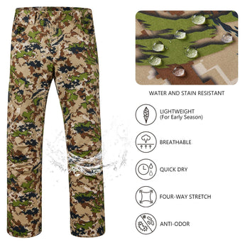 Men's Tracker Lightweight Hunting Pants for Early Season - Bassdash