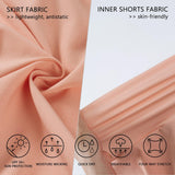 Women's UPF 50+ Tennis Skirts with Shorts LB09W - Bassdash