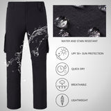 Men’s UPF 50+ Quick Dry Convertible Pants FP02M - Bassdash