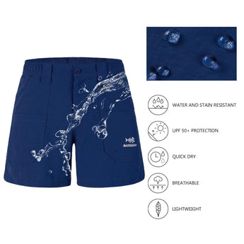 Youth 5in UPF 50+ Quick Dry Fishing Shorts FP03Y - Bassdash