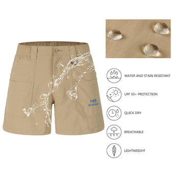 Youth 5in UPF 50+ Quick Dry Fishing Shorts FP03Y - Bassdash
