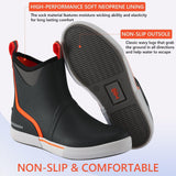 Men's 6 inch Waterproof Deck Boots - Bassdash