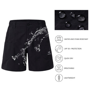 Men's 6in Quick Dry Water Resistant UPF 50+ Shorts FP03M - Bassdash