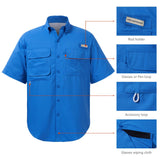 Men's UPF 50+ Short Sleeve Button Down - Bassdash