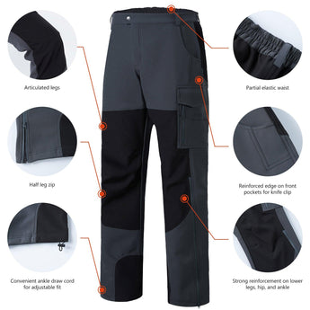 Men's Splice Insulated Softshell Hunting Pants - Bassdash