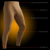 Men's Lightweight Thermal Base Layer Bottom FS19M - Bassdash