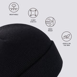 Unisex Winter Warm Knit Beanie Hats - Bassdash