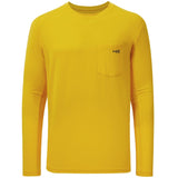 Men’s UPF 50+ Long Sleeve Sun Shirt with Chest Pocket - Bassdash