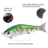 SwimShad Glide Baits Single-Jointed Hard Fishing Lure - Bassdash