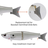 SwimShad Glide Baits Single-Jointed Hard Fishing Lure - Bassdash