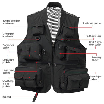 Versatile V1 Utility Vest for Men Women - Bassdash
