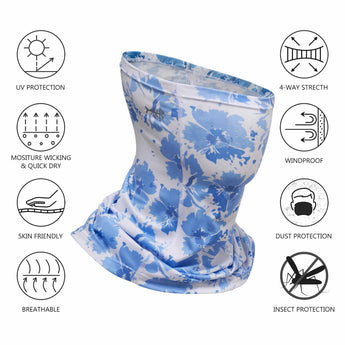 UPF 50+ Neck Gaiter with Breathable Holes - Bassdash