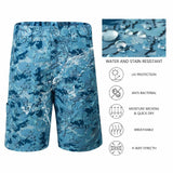 Men's UPF 50+ 10.5” Cargo Shorts Quick Dry Water Resistant FP01M - Bassdash