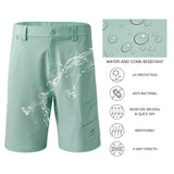 Men's UPF 50+ 10.5” Cargo Shorts Quick Dry Water Resistant FP01M - Bassdash