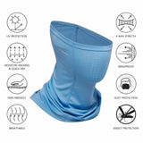 UPF 50+ Neck Gaiter with Breathable Holes - Bassdash