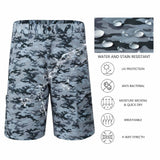 Men's UPF 50+ 10.5” Cargo Shorts Quick Dry Water Resistant FP01M - Bassdash
