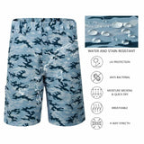 Men's UPF 50+ 10.5” Cargo Shorts Quick Dry Water Resistant FP01M - Bassdash