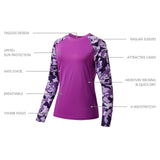 Women’s UPF 50+ Camo Long Sleeve Fishing Shirts - Bassdash