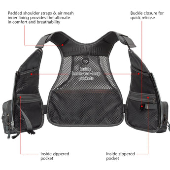 Youth Fly Fishing Vest FV09 - Bassdash