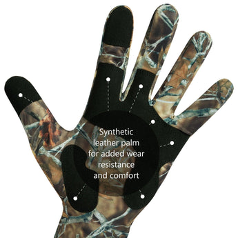 Men's Camo Hunting Gloves for Warm Weather HG01M - Bassdash