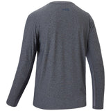 Men’s UPF 50+ Long Sleeve Fishing Shirt with Chest Pocket - Bassdash