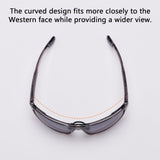 Unisex V03 Polarized Fishing Sunglasses UV400 - Bassdash