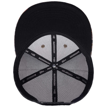 Unisex Flat Brim Trucker Cap - Autumn Forest6 - Bassdash