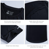 Lightbare Men Short Sleeve Shirt Lightweight Quick Dry Anti Odor - Bassdash