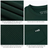 Men’s UPF 50+ Long Sleeve Sun Shirt with Chest Pocket - Bassdash