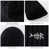 Fleece Lining Winter Knit Beanie - Bassdash