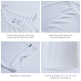 Lightbare Men Short Sleeve Shirt Lightweight Quick Dry Anti Odor - Bassdash