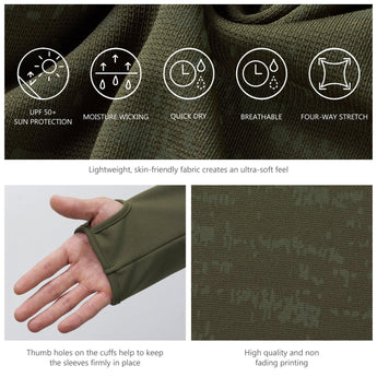 Lightbare Men's UPF 50+ Performance Casual Pocket T-Shirt - Bassdash